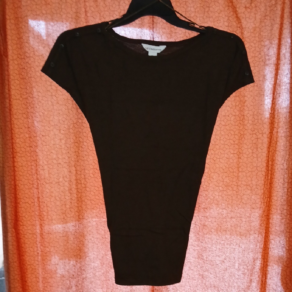 Boat Neckline Liz Claiborne SZ XL Women's Top NWOT Never worn.
